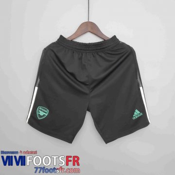 Short De Foot Arsenal noir Homme 2021 2022 DK120