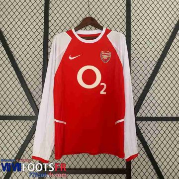 Retro Maillot De Foot Arsenal Domicile Homme Manche Longue 02 04 FG392