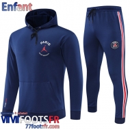Sweatshirt Foot PSG bleu Enfant 2022 2023 TK261