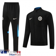 Veste Foot Chelsea noir Homme 2023 2024 B01