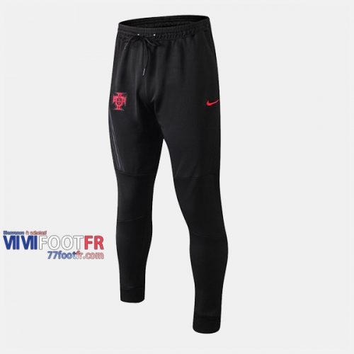 Promo: Les Nouveaux Pantalon Entrainement Foot Portugal Mode Noir 2019/2020