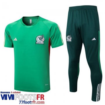 Survetement T Shirt Mexique vert Homme 2022 2023 TG639