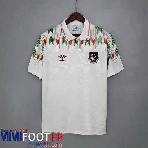 Retro Maillot De Foot Wales Exterieur 90/92 RE117