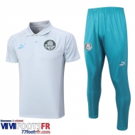 Polo foot Palmeiras Blanc Homme 2023 2024 PL666
