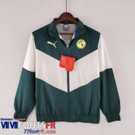 Coupe Vent - Sweat a Capuche Senegal vert Homme 2022 2023 WK195