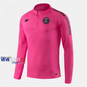 Nouveau Meilleur Prix Sweatshirt Foot Paris PSG Rose 2019-2020