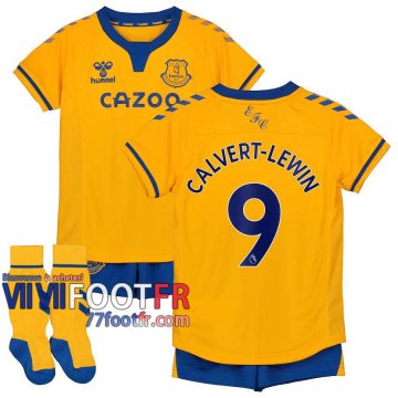 77footfr Everton Maillot de foot Calvert-Lewin #9 Exterieur Enfant 20-21