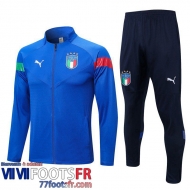 Veste Foot Italie bleu Homme 2022 2023 JK620
