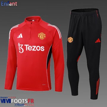 Survetement de Foot Manchester United Enfant 25 26 C908