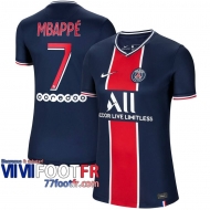 Maillot de foot PSG Mbappé #7 Domicile Femme 20-21