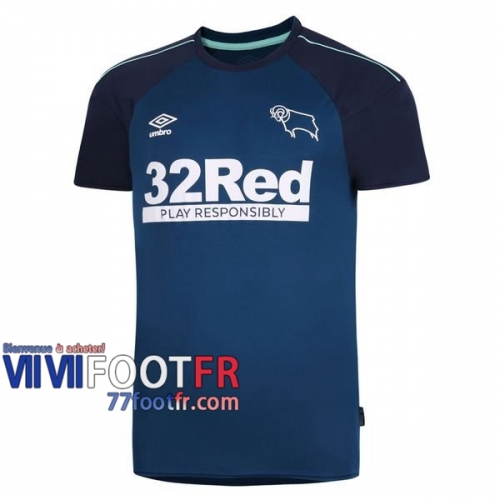 77footfr Derby County Maillot de foot Exterieur 20-21