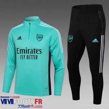 Survetement Foot Arsenal Homme vert 2021 2022 TG39