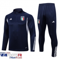 Survetement de Foot Italie bleu marine Homme 2023 2024 TG741