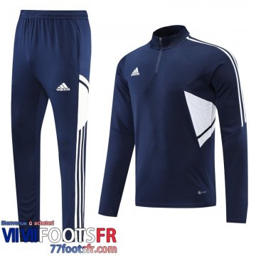 Survetement de Foot Sport bleu marin Homme 2022 2023 TG259