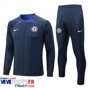 Veste Foot Chelsea bleu Homme 2022 2023 JK525