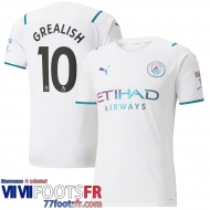 Maillot De Foot Manchester City Extérieur Homme 21 22 # Grealish 10