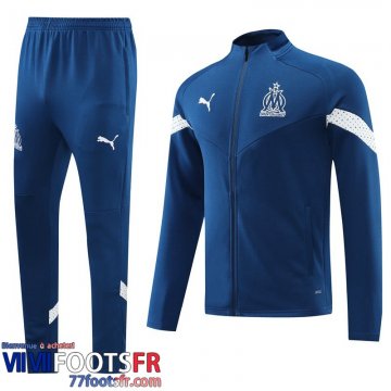 Veste Foot Marseille bleu Homme 2022 2023 JK537