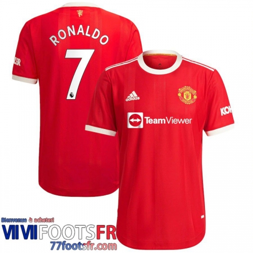 Maillot De Foot Manchester United Domicile Ronaldo #7 Homme 2021 2022