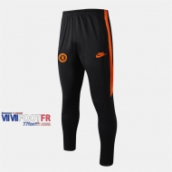 Promo: Nouveau Pantalon Entrainement Foot Chelsea Retro Noir Orange 2019/2020