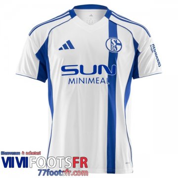 Maillot De Foot Schalke 04 Exterieur Homme 25 26