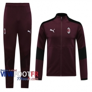 77footfr Veste Foot AC Milan Bordeaux - Entrainement 2020 2021 J65