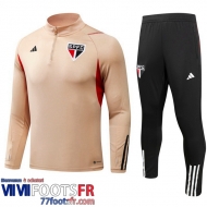 Survetement de Foot Sao Paulo rose Homme 2023 2024 TG995