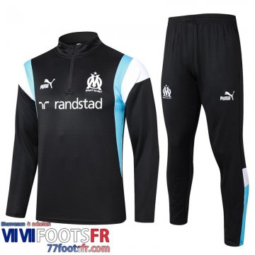 Survetement de Foot Marseille noir Homme 2023 2024 A101