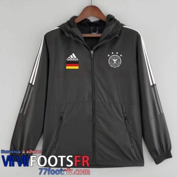 Coupe Vent - Sweat a Capuche Allemagne noir Homme 22 23 WK101