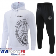 Sweatshirt Foot PSG Blanc Homme 22 24 SW40
