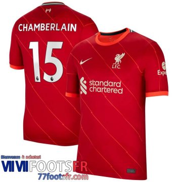 Maillot De Foot Liverpool Domicile Homme 21 22 # Chamberlain 15