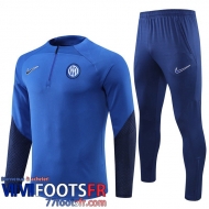 Survetement de Foot Inter Milan bleu Homme 22 23 TG325