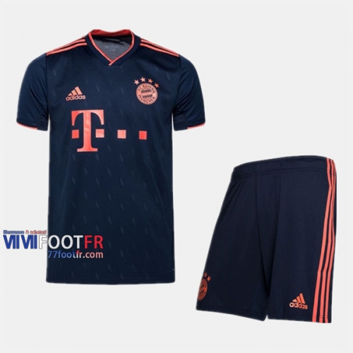 Ensemble Maillot Bayern Munich Enfant Third 2019-2020 Personnalise :77Footfr