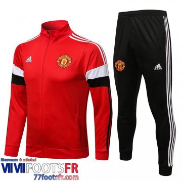 Veste Foot Manchester United rouge Homme 2021 2022 JK157