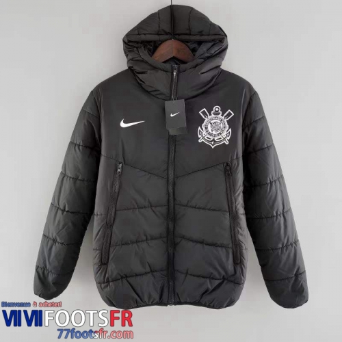 Doudoune Foot Corinthians noir Homme 2022 2023 DD75