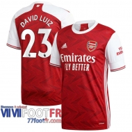 Maillot de foot Arsenal David Luiz 2#3 Domicile 2020 2021