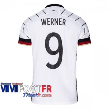 Maillot de foot Allemagne WERNER #9 Domicile EURO 2020