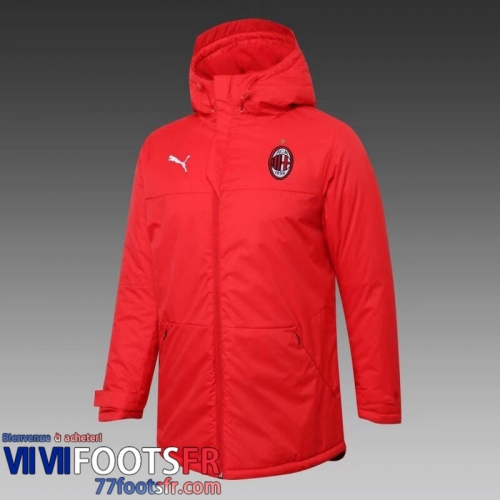 Doudoune Foot AC Milan rouge Homme 2021 2022 DD51