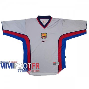 77footfr Retro Maillot de foot FC Barcelone Exterieur 1998/2001