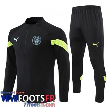 Survetement de Foot Manchester City noir Homme 22 23 TG328