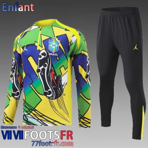 KIT: Survetement de Foot Bresil Enfant 26 27 C1179