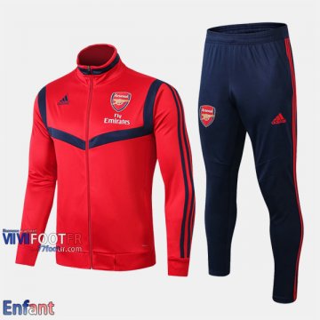 Promo: Ensemble Veste Survetement Arsenal Enfant Rouge 2019/2020 Thailande