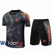77footfr Survetement Foot T-shirt Juventus Gris fonce 2020 2021 TT125