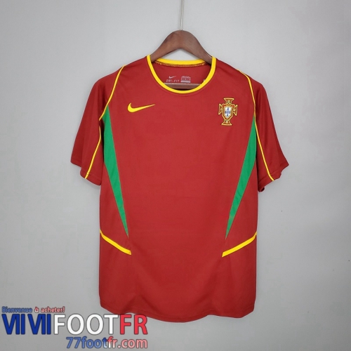 Retro Maillot De Foot Portugal Domicile 2002 RE101