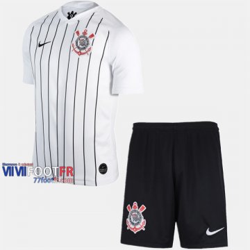 Ensemble Maillot Corinthians Enfant Domicile 2019-2020 Personnalise :77Footfr