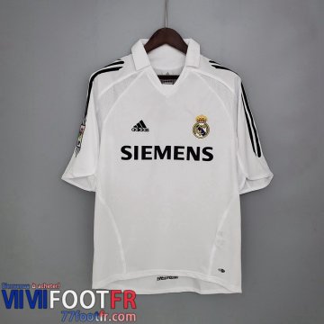 Retro Maillot De Foot Real Madrid Domicile 05/06 RE65