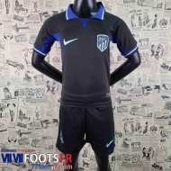 Maillot De Foot Atletico Madrid Noir Enfant 2022 2023 AK21