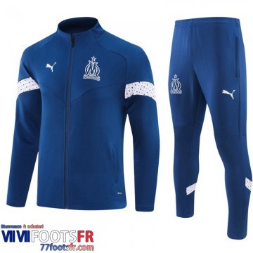 Veste Foot Marseille bleu Homme 2023 2024 B23