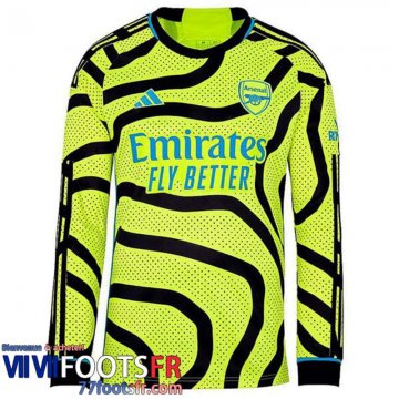 Maillot De Foot Arsenal Exterieur Homme Manche Longue 2023 2024