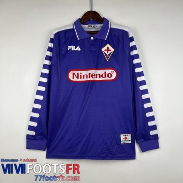 Retro Maillot De Foot Fiorentina Domicile Manches longues Homme 1998 FG325