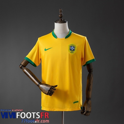 Retro Maillot De Foot Bresil Domicile Homme 2018 FG1305